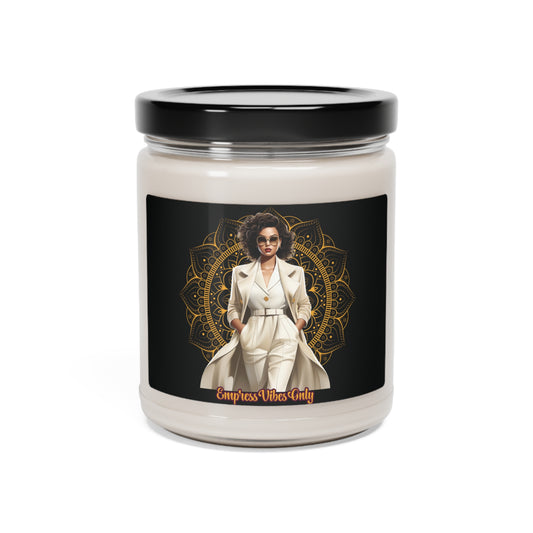 9oz Scented Soy Candle: Empress Vibes Only (Five Scents)