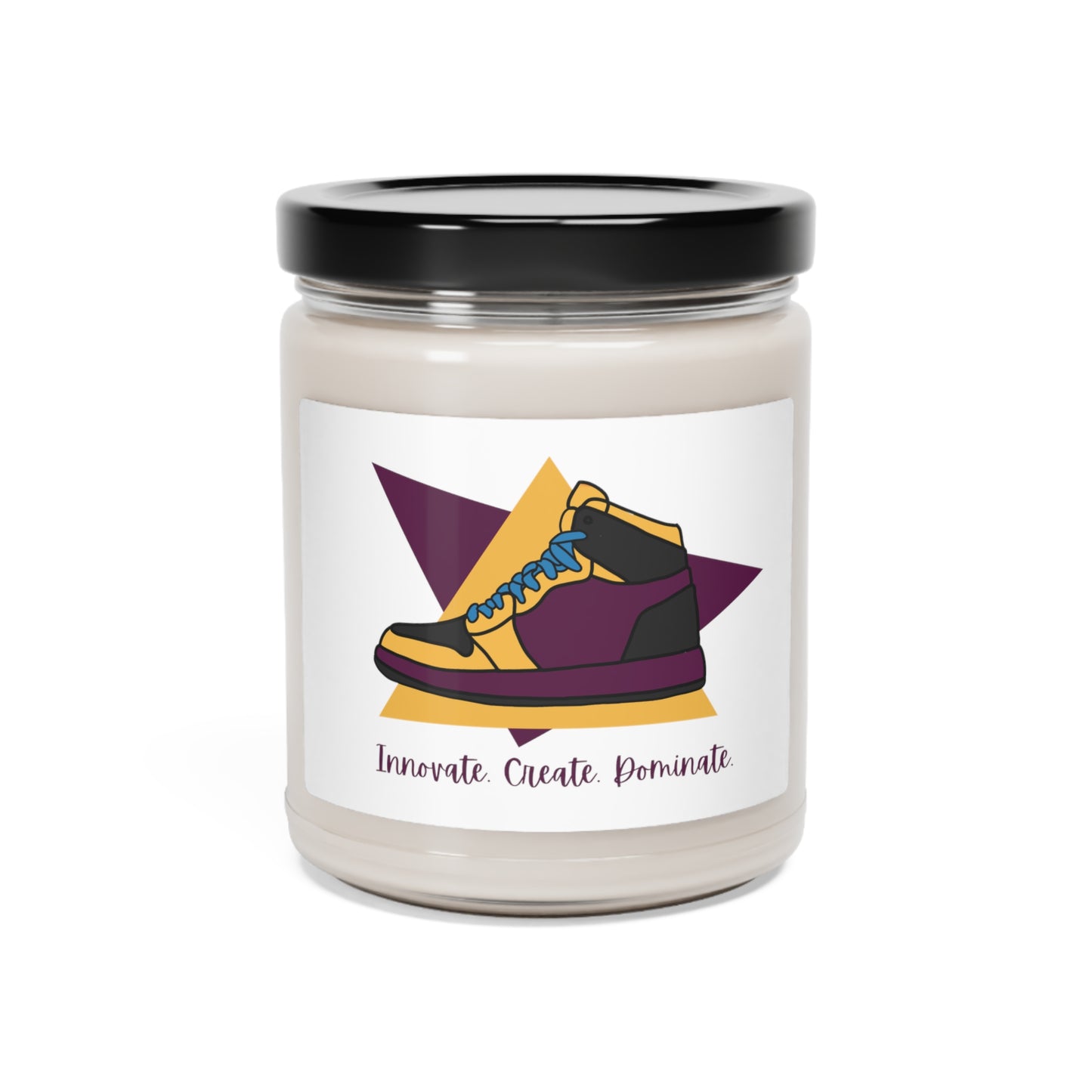 9oz Scented Soy Candle: Innovate. Create. Dominate. (Five Scents)