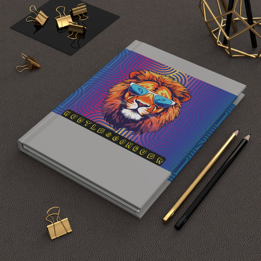 Hardcover Success Mindset Journal/Notebook: Hustle & Conquer