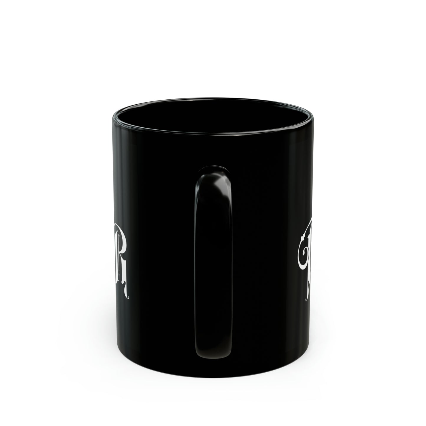 The Founder: Lion Graphic Glossy Black Mug (11oz, 15oz)