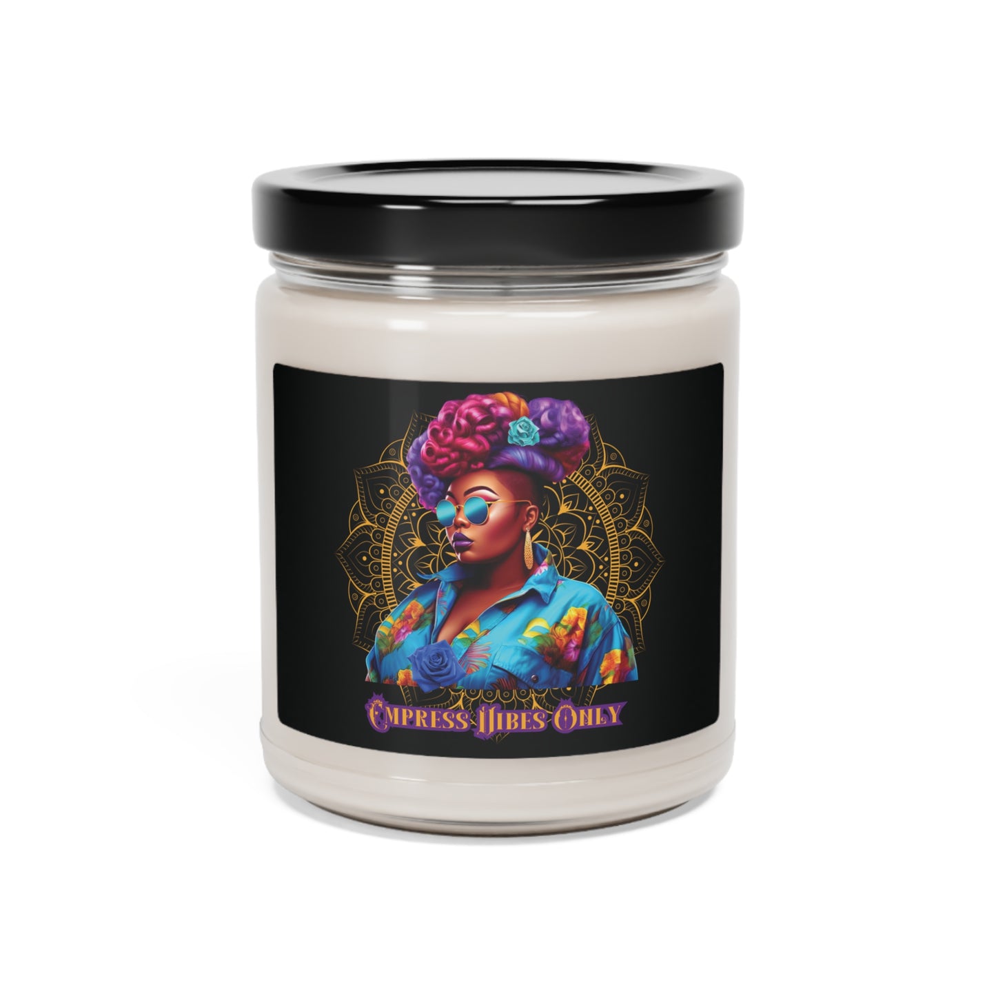 9oz Scented Soy Candle: Empress Vibes Only (Five Scents)