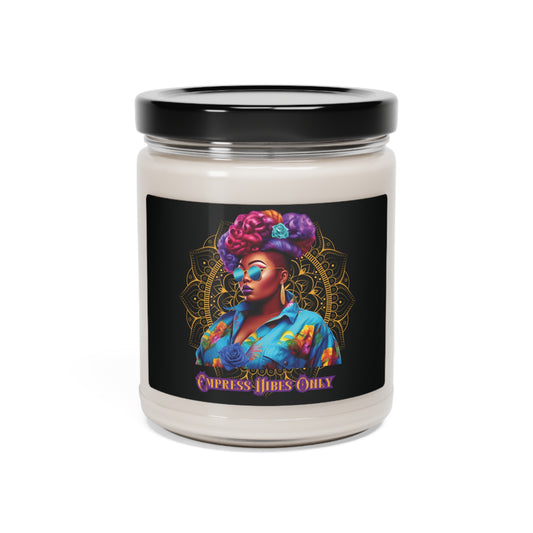 9oz Scented Soy Candle: Empress Vibes Only (Five Scents)