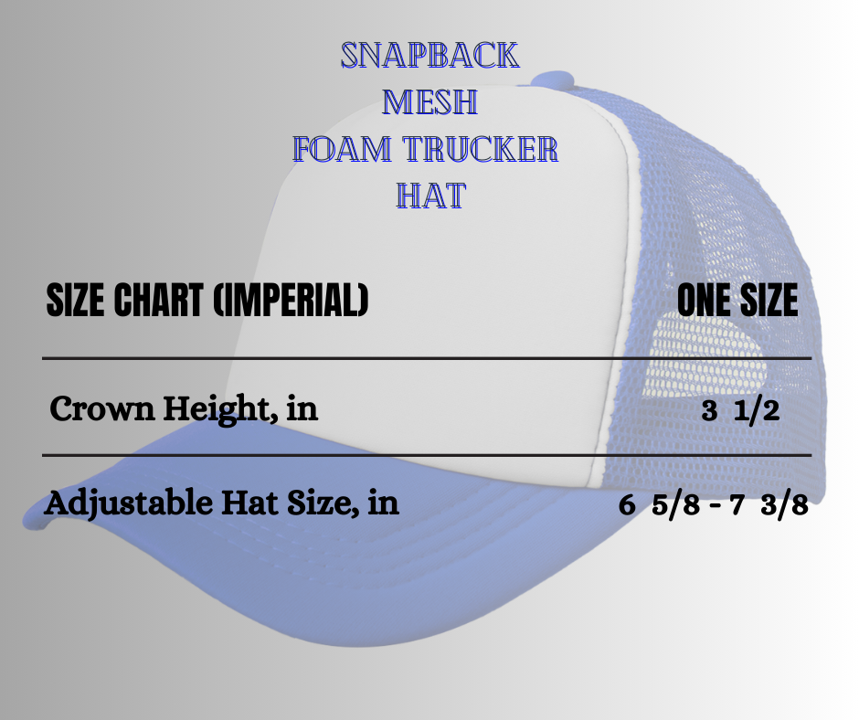 Snapback Mesh Foam Trucker Hat: Game Changer