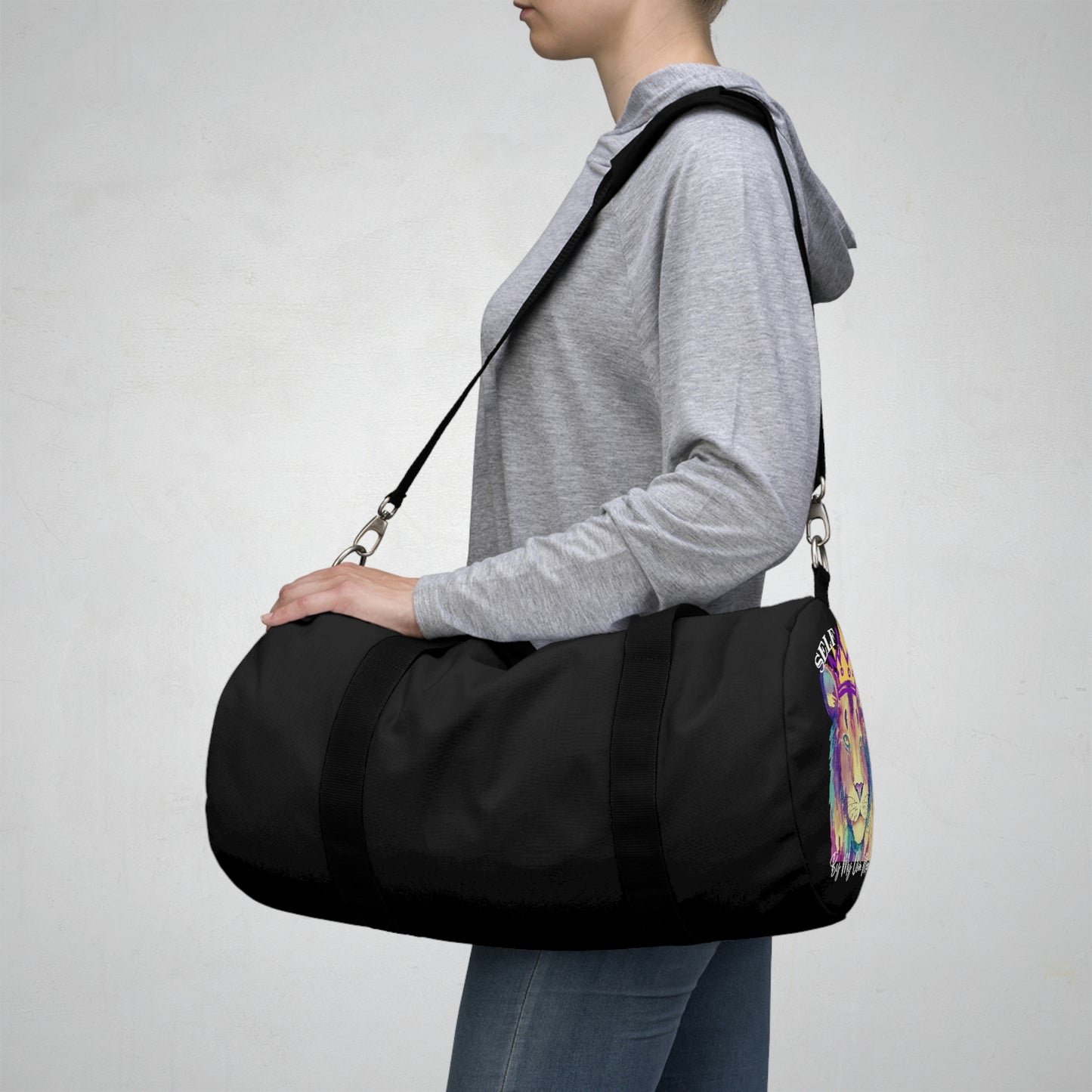 Durale Duffel Bag: The Classic Crown in Royal Purple