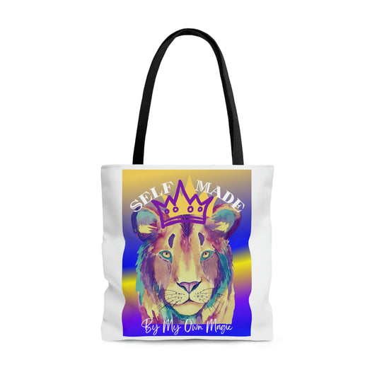 The Emblem Artwork: Classic Tote Bag in White (2-Sided Design, 3 Sizes Available!)
