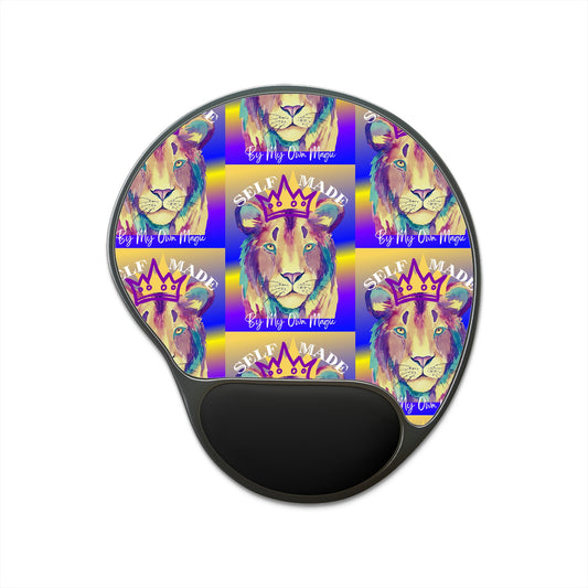 The Emblem Artwork: Ergonomic Memory Foam™ Mouse Pad With Wrist Rest