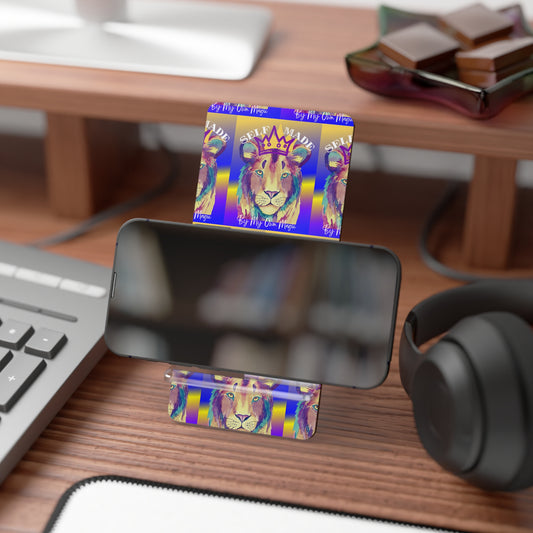 The Emblem Artwork: Mobile Display Stand for Smartphones in Glossy Finish